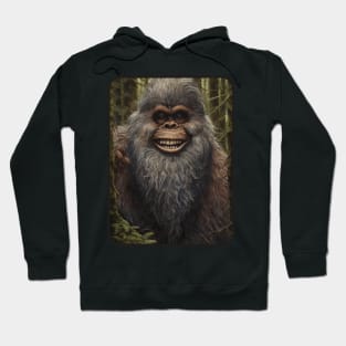 Smiling Bigfoot Hoodie